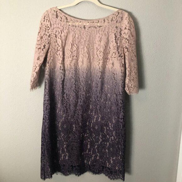 ROBERT RODRIGUEZ for Neiman Marcus Lace Ombre Sheath Dress - Picture 5 of 8